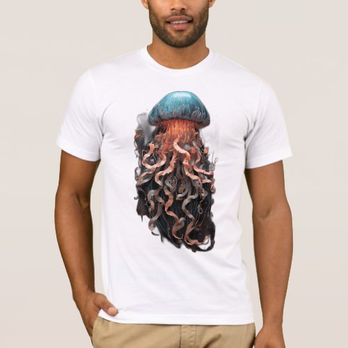 AquaDreams Dive into Enchantment with Unique Jell T_Shirt