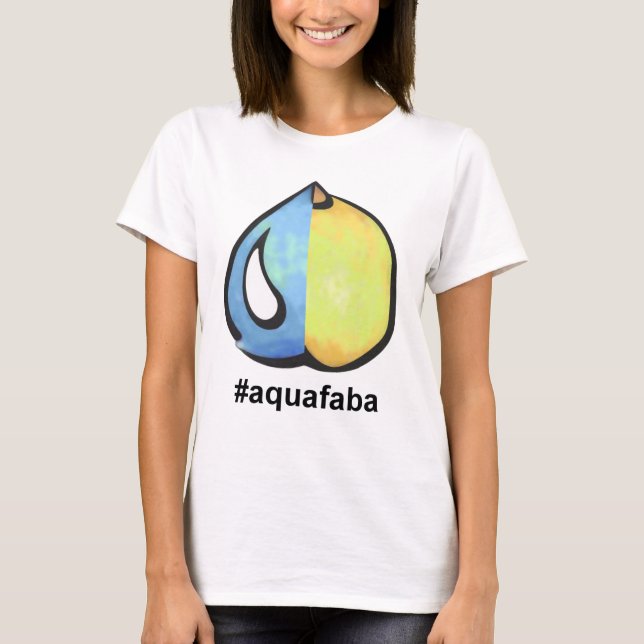 aquafaba hashtag T-Shirt (Front)