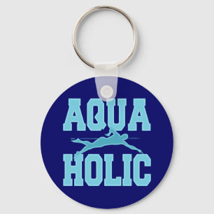 AQUAHOLIC KEYCHAIN