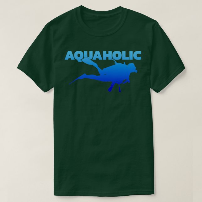 Aquaholic T-Shirt (Design Front)