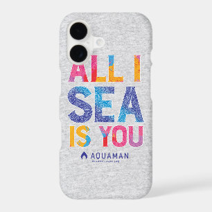Aquaman "All I Sea Is You" Colorful Paisley iPhone 17 Case
