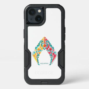 Aquaman Aquaman & Mera Themed Seashell Logo iPhone 13 Case