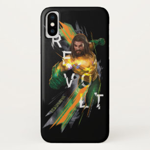 Aquaman Aquaman "Revolt" Refracted Graphic iPhone X Case