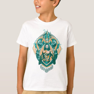 Aquaman Aquaman & Trenchers Graphic T-Shirt