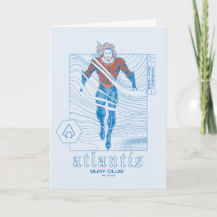 Aquaman - Atlantis Surf Club Card