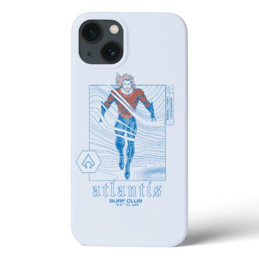Aquaman - Atlantis Surf Club iPhone 13 Case