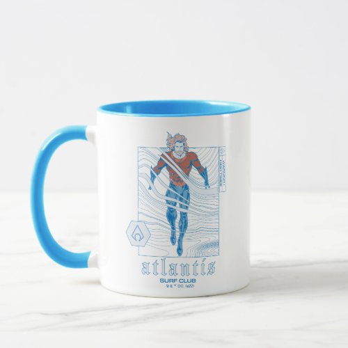 Aquaman _ Atlantis Surf Club Mug