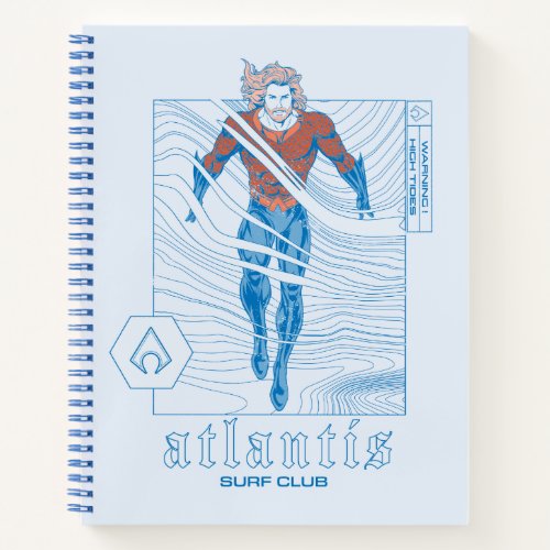 Aquaman _ Atlantis Surf Club Notebook