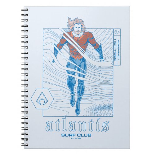 Aquaman _ Atlantis Surf Club Notebook