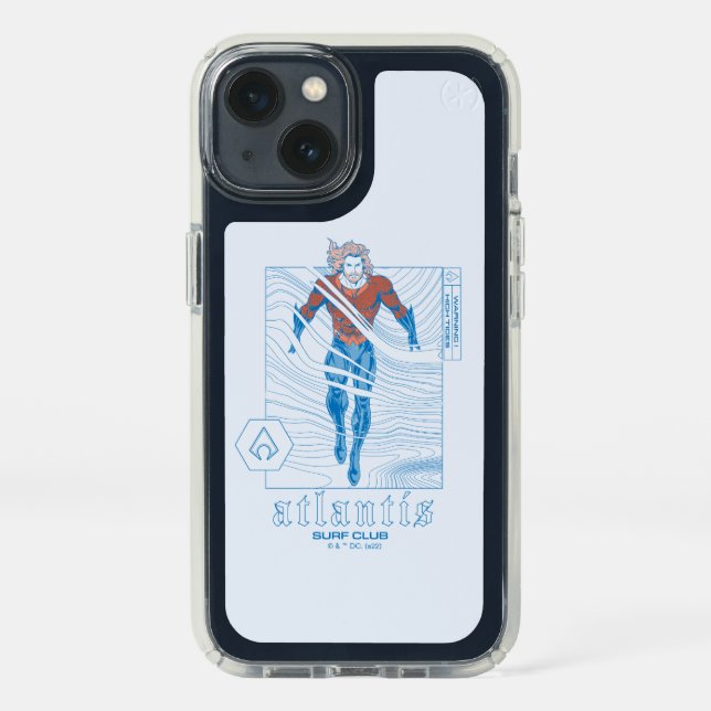 Aquaman - Atlantis Surf Club Speck iPhone 13 Case (Front)