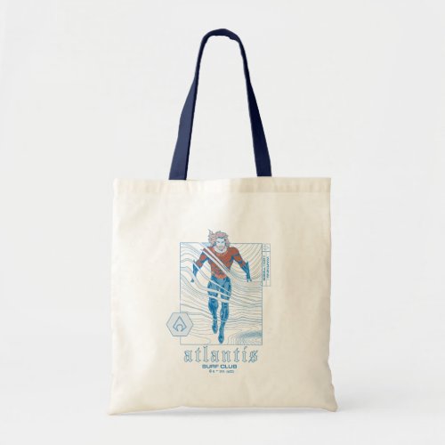 Aquaman _ Atlantis Surf Club Tote Bag