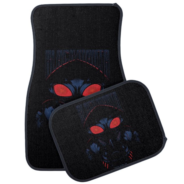 Aquaman | Black Manta Shadowy Graphic Car Floor Mat (Set)