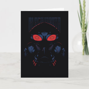 Aquaman Black Manta Shadowy Graphic Card