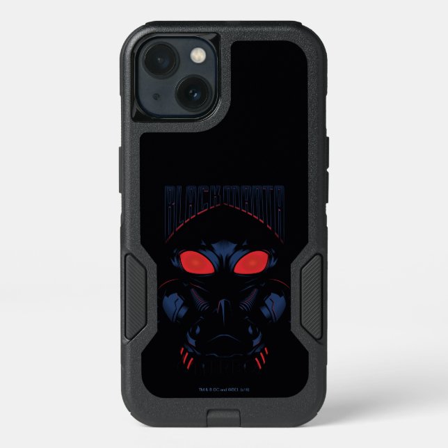Aquaman | Black Manta Shadowy Graphic Otterbox iPhone Case (Back)