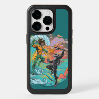 Aquaman & Black Manta Tidal Wave OtterBox iPhone 14 Pro Case