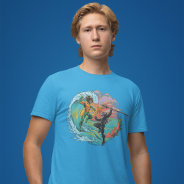 Aquaman & Black Manta Tidal Wave T-shirt at Zazzle