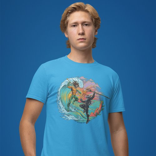Aquaman  Black Manta Tidal Wave T_Shirt