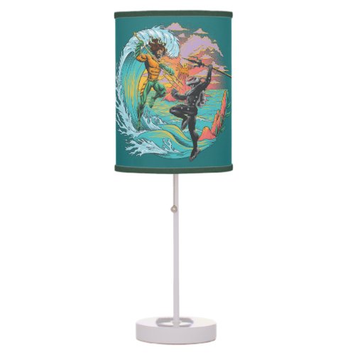 Aquaman  Black Manta Tidal Wave Table Lamp