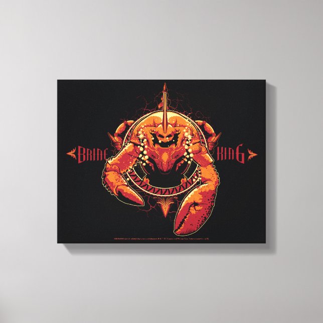Aquaman | Brine King Graphic Canvas Print (Front)