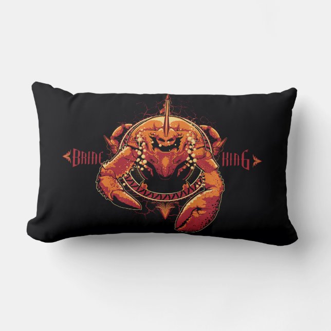 Aquaman | Brine King Graphic Lumbar Pillow (Front)
