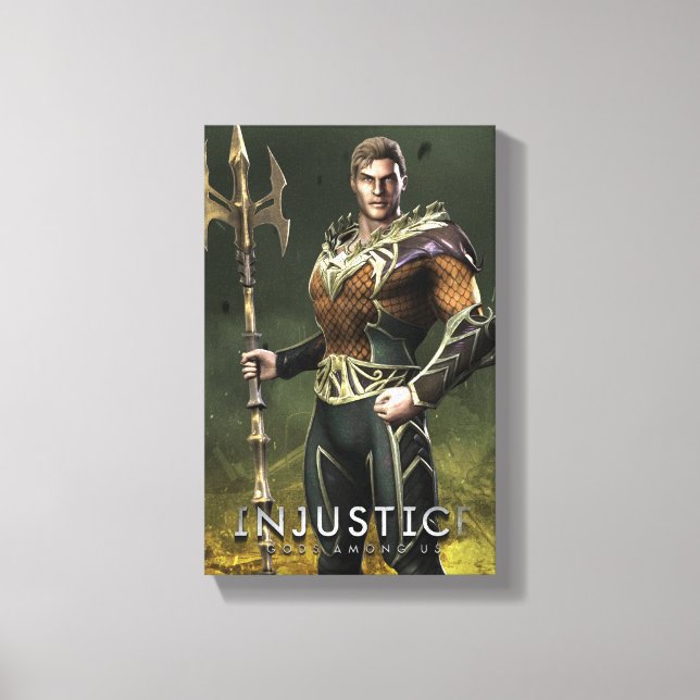 Aquaman Canvas Print (Front)