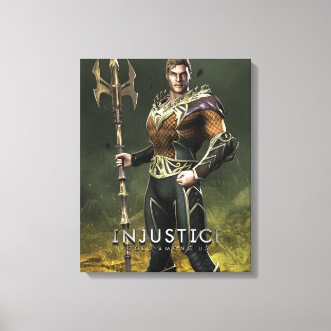 Aquaman Canvas Print (Front)