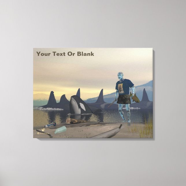 Aquaman Canvas Print (Front)