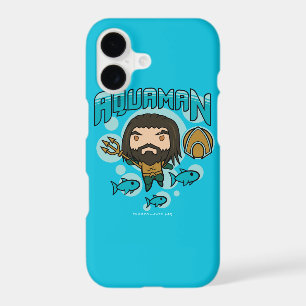 Aquaman Chibi Aquaman Undersea Graphic iPhone 17 Case