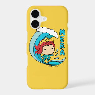Aquaman Chibi Mera Riding Wave Graphic iPhone 17 Case