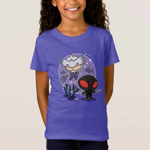Aquaman  Chibi Orm  Black Manta Undersea Graphic T_Shirt