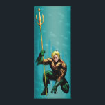 Aquaman Crouching Canvas Print<br><div class="desc">Justice League New 52</div>