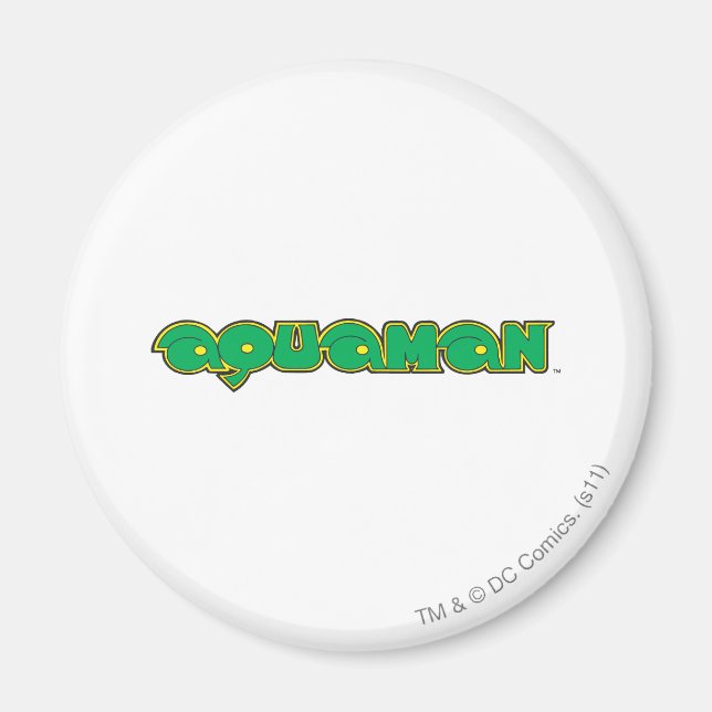 Aquaman Green Logo Magnet (Front)
