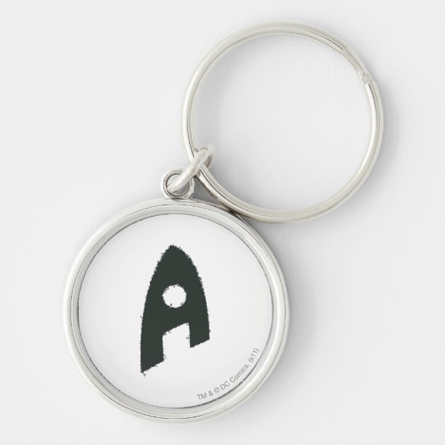 Aquaman Grunge 'A' Keychain (Front)