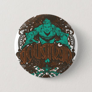 Aquaman - It's Showtime! Poster Pinback Button