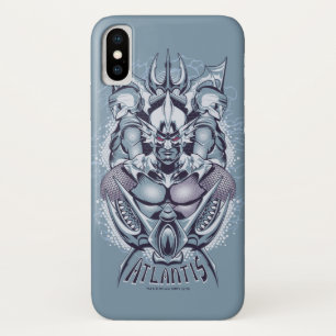 Aquaman King Orm of Atlantis Graphic iPhone X Case