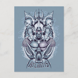 Aquaman | King Orm of Atlantis Graphic Postcard