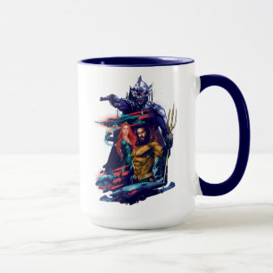 Aquaman   King Orm Versus Mera & Aquaman Mug