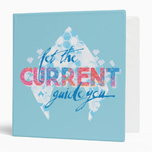 Aquaman "Let The Current Guide You" Logo Graphic 3 Ring Binder