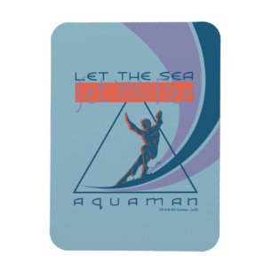 Aquaman   Let The Sea Set You Free Magnet