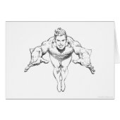 Aquaman Lunging Forward BW (Front Horizontal)