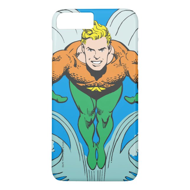 Aquaman Lunging Forward Case-Mate iPhone Case (Back)