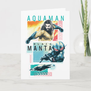 Aquaman   Modernist Aquaman & Black Manta Graphic Card
