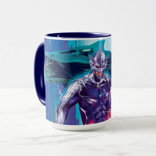 Aquaman  Ocean Master King Orm Refracted Graphic Mug