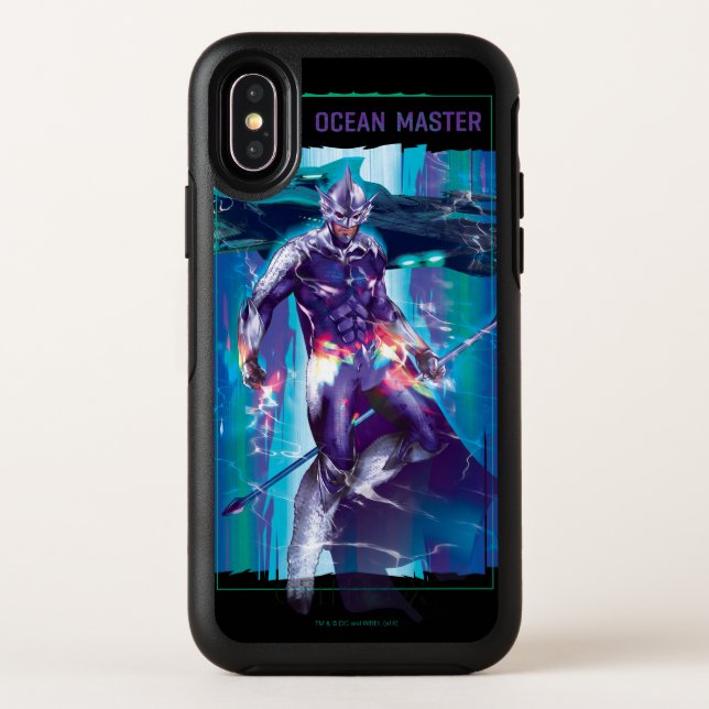 Aquaman | Ocean Master King Orm Refracted Graphic Otterbox iPhone Case (Back)