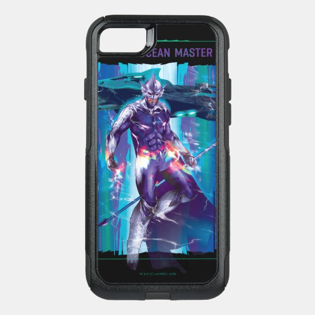 Aquaman | Ocean Master King Orm Refracted Graphic Otterbox iPhone Case (Back)