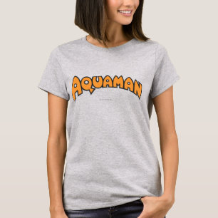 Aquaman Orange Logo T-Shirt