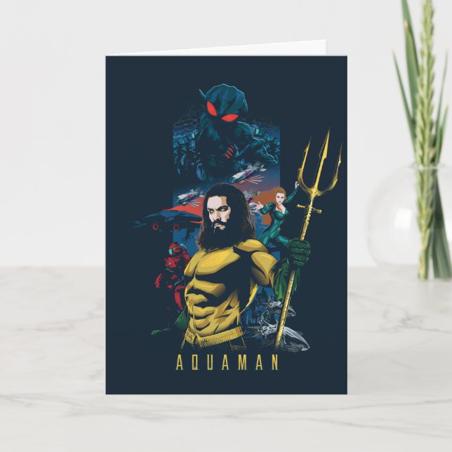 Aquaman | Orin, Mera, and Black Manta Graphic Card (Front)