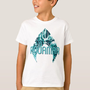 Aquaman Orin, Mera, Orm & Black Manta In Symbol T-Shirt