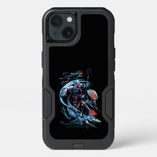 Aquaman | Orm, Black Manta, Tylosaur, & Ships Otterbox iPhone Case (Back)