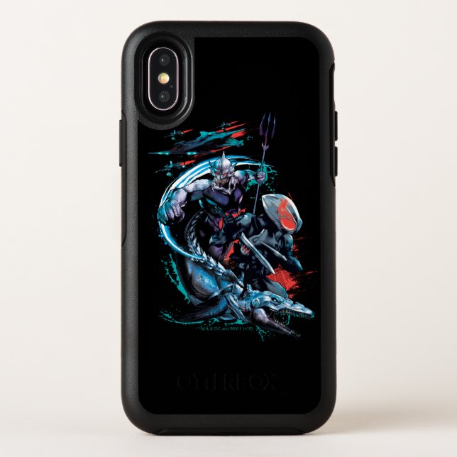 Aquaman | Orm, Black Manta, Tylosaur, & Ships Otterbox iPhone Case (Back)